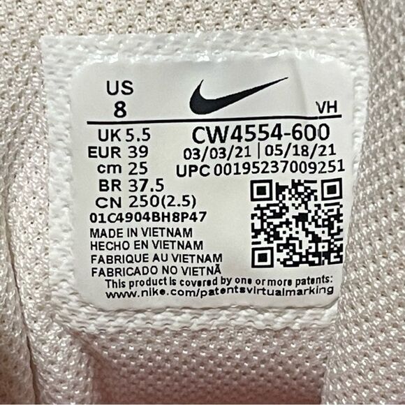 Nike Air Max SC White Light & Soft Coral Pink Women's Sneakers Size 8 - Picture 4 of 16